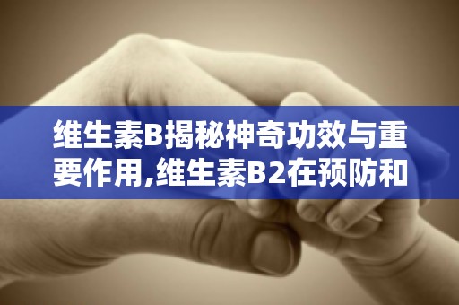 维生素B揭秘神奇功效与重要作用,维生素B2在预防和治疗疾病中的重要作用