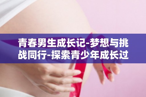 青春男生成长记-梦想与挑战同行-探索青少年成长过程中的情感困惑