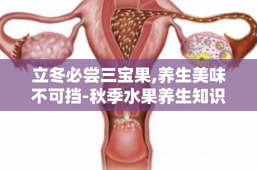 立冬必尝三宝果,养生美味不可挡-秋季水果养生知识大揭秘
