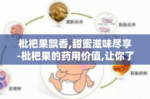 枇杷果飘香,甜蜜滋味尽享-枇杷果的药用价值,让你了解这颗神奇果实